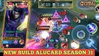 BUILD ALUCARD TERBARU SEASON 31‼️ITEM  AUTO PRISTEL MASZE|MOBILE LEGENDS