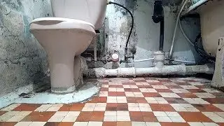 Installing pipes in the bathroom and kitchen. The horrors of removing cast iron sewer pipes in my...