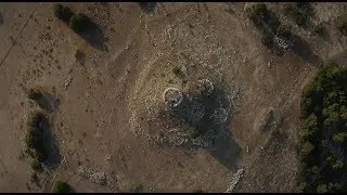 Su Nuraxi di Samatzai dal drone