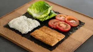 Folded Sushi Sandwich | Vegan Folded Kimbap