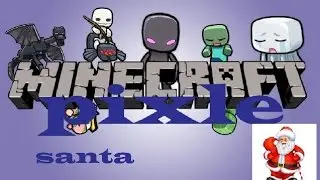 minecarft xbox one - pixel art santa