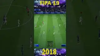 Evolution of FIFA Games #shorts