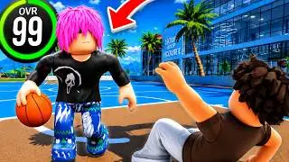 I TOOK OVER The Park With The *NEW* BEST BUILD On Roblox Playground Basketball... (BROKEN!)
