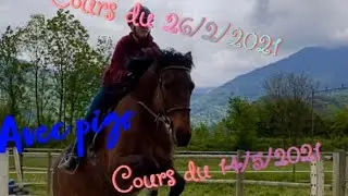 Cours du 26/2/2021 et cours du 14/5/2021 avec pigo
