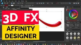 3D and Bevel Emboss in Affinity Designer