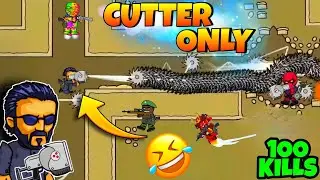 Mini Militia Cutter Only Funny Gameplay 🤣