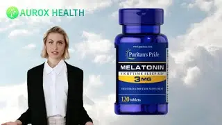 Aurox Health - Melatonin 3mg by Puritan's Pride