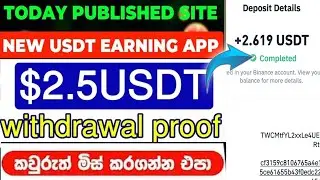 Earn money online | E money srilanka | earn usdt daily 🤑| online jobs at home | #usdt