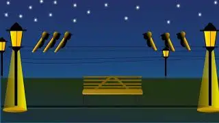 Night Sky - PowerPoint Presentation/Animation 