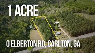 #JustSold in Oglethorpe County, Georgia {One Acre Lot} #realestate #LandForSale