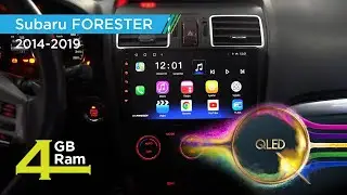 Subaru Forester XV 2013-2017 4 GB RAM QLED Ekran Kablosuz Carplay  Android Multimedya Navigasyon