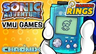 🔴 Sonic Adventure w/ Chao VMU Games -  (Raising Rings Charity Stream)