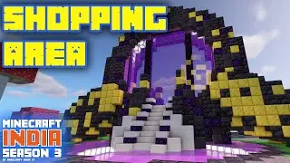 Shopping District First Look & More..  | Minecraft India S3 | Mr. Piccolo | Hindi || Minecraft India
