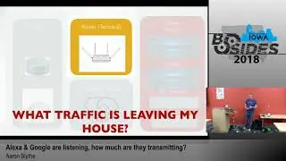 BSides Iowa 2018: "Alexa and Google are listening, how much are they transmitting?"
