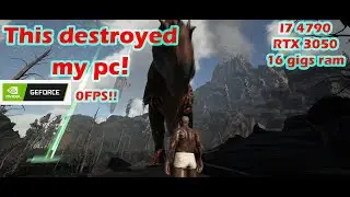 Ark Survival Evolved MAXED OUT RTX 3050