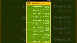 ShoppingListMakerForYou My Android App