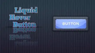 Liquid Hover Effect Button Using HTML & CSS | Amazing Button Animation 🔥