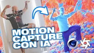 Free Ai - Motion Capture / From Rokoko to Cinema 4d / como trackear un personaje con Mixamo