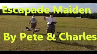 Pete's Maiden Flight of the Escapade Let's Go Flying