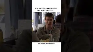 Podcasters when they follow the Right Podcast Launch Process! #podcastgrowth