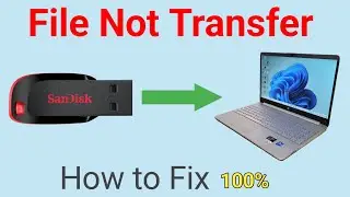 Large file not copy in pen drive I The file is too large for the destination file system