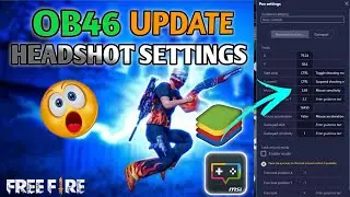 AFTER OB46UPDATE BESR HEADSHORT SETTINGS FOR PC | BLUESTACK 5 FREE FIRE BEST SETTINGS FOR LOW END PC