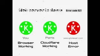 Web server is down Error code 521