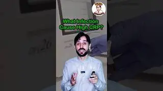 What Infection Cause High CRP | #shorts #crp #viralvideo #medicaleducation