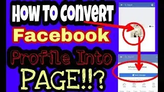 Convert Facebook profile into Fan Page | How to convert Facebook profile into Fan Page