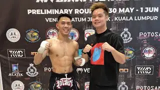 Muay Thai .KUALA LUMPUR FIGHT LEAGUE INTERNATIONAL 2025 #muaythai #KO #fight