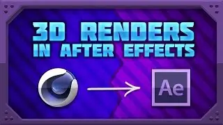 [TUTORIAL] Fastest and Easiest Way to Import Cinema4D Projects into After Effects! No Rendering