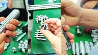 We carefully build injection molding machine screws with advanced technology