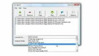 How to Convert WMA to MP3 with WinFF