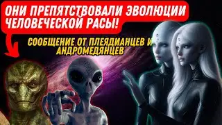 ОНИ ПРЕПЯТСТВОВАЛИ ЭВОЛЮЦИИ ЧЕЛОВЕЧЕСКОЙ РАСЫ! СООБЩЕНИЕ ОТ ПЛЕЯДИАНЦЕВ И АНДРОМЕДЯНЦЕВ