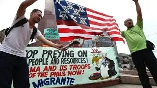 Filipinas: "Yankee go home", "Yanquis fuera de aquí"