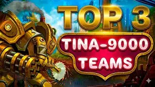 Gems of War Best Teams! TOP 3 TINA-9000 Teams! #crisppurpose #gemsofwar