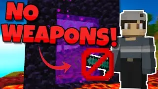 Can I Survive Minecraft With NO WEAPONS?