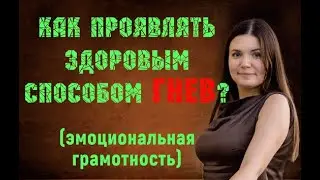 Эмоции: как проявлять здоровым способом ГНЕВ? (эмоциональная грамотность)