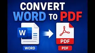How to Convert Word Doc to PDF FREE (Fast & Easy Tutorial)