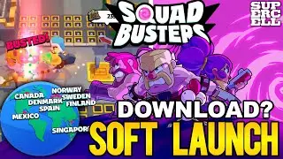 ❔HOW TO PLAY THE SQUAD BUSTERS SOFT LAUNCH? NEW SUPERCELL GAME