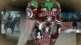 Sportswear MMA Grappling BJJ fashion Design caucasus circassian style kavkaz 2023