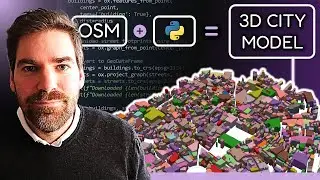 Generate 3D City Models from OpenStreetMap (OSM) with Python