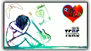 New Sad VIdeo Name Art Status Editing with Kinemaster | Bewafa Name Art Video Editing | 2021 |