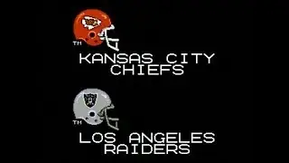 Let's Play a Tecmo Super Bowl Season NES Week 17 2018