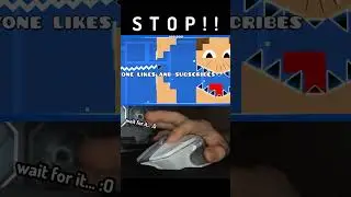 Dont touch me challenge! Geometry Dash #shorts