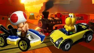Episode 3 - Kalimari Desert  - The Race for the Mushroom Kingdom - Mario Kart Hot Wheels