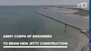 US Army Corps of Engineers to begin construction on new jetty to protect Camp Ellis