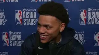 Keyonte George Discusses NBA All-Star 2025, Playing for Utah Jazz | Rising Stars 2025