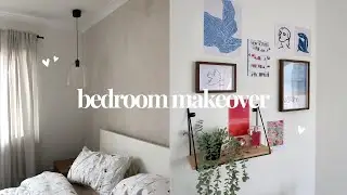 Bedroom Makeover | minimalist & aesthetic, pinterest inspired room transformation | Irida