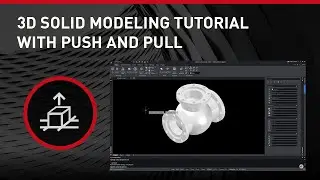 3D Solid Modeling Tutorial with Push and Pull
